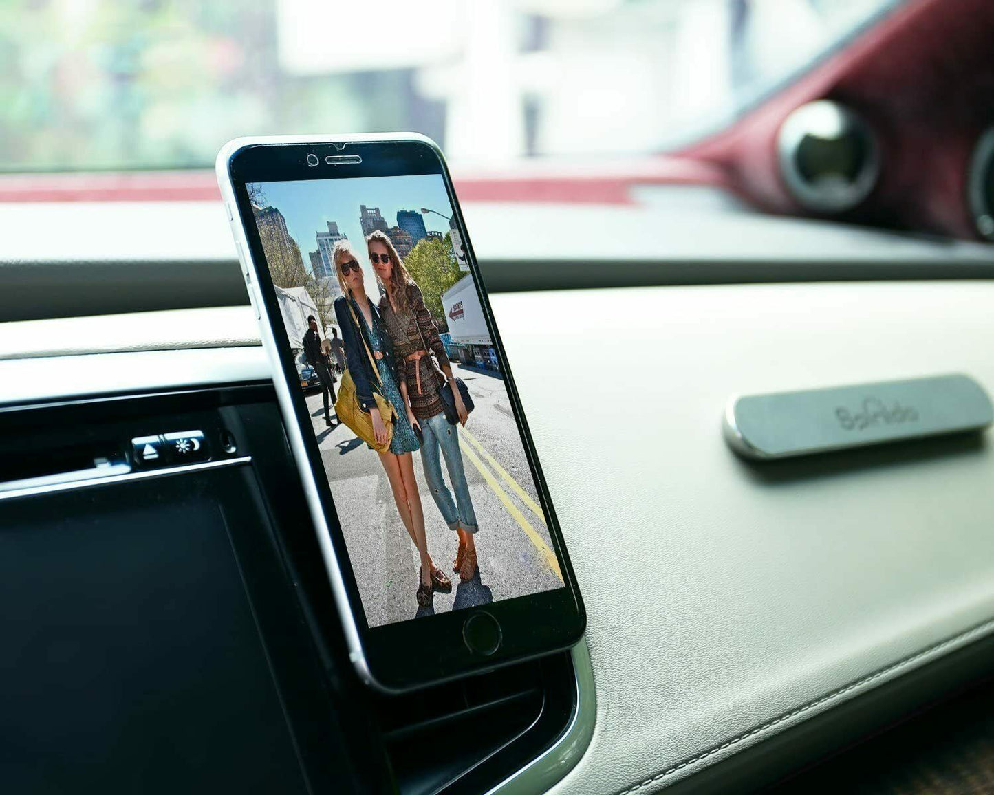 Car Mount Air Vent Magnetic Phone Holder 360 Rotation For iPhone Galaxy GPS