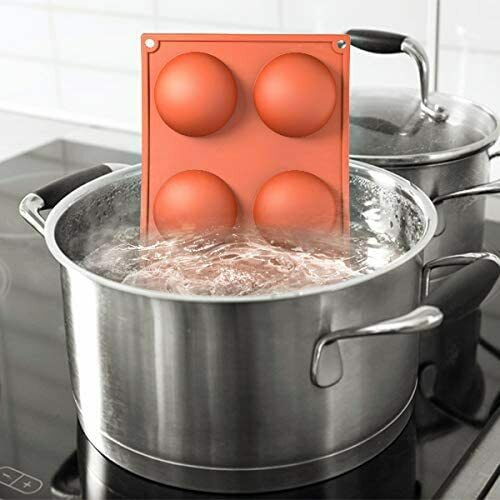 3 Pack Silicone Cake Mold Hot Chocolate Bombs Mould 2.75" Half Ball Sphere US