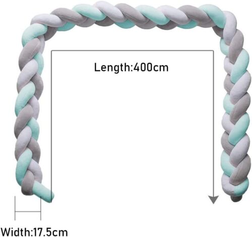 Cushion Soft Knot Pillow Handmade Soft Cushion Decor for Bedroom (Grey-Blue)