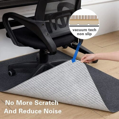 Office Chair Mat Desk Chair Mat For Hardwood Floors 1/6" Thick 35"x47" Hard Floo