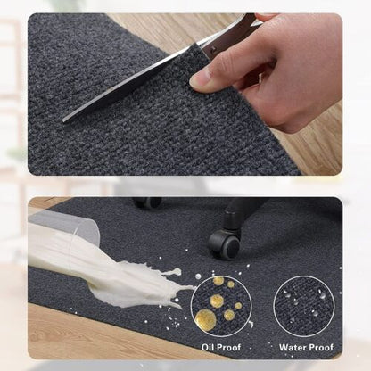 Office Chair Mat Desk Chair Mat For Hardwood Floors 1/6" Thick 35"x47" Hard Floo