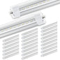 LEDIARY 25-Pack 8FT LED Tube Light, for T8 or T10 or T12 Flourescent Light Bulbs