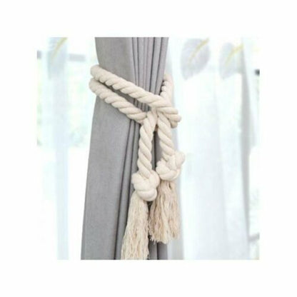4Pcs Handmade Curtain Rope Tie Backs Tieback Bandage Holdbacks Home Decoration