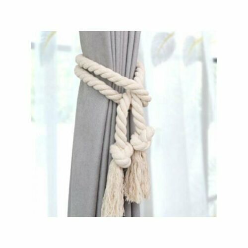 4Pcs Handmade Curtain Rope Tie Backs Tieback Bandage Holdbacks Home Decoration