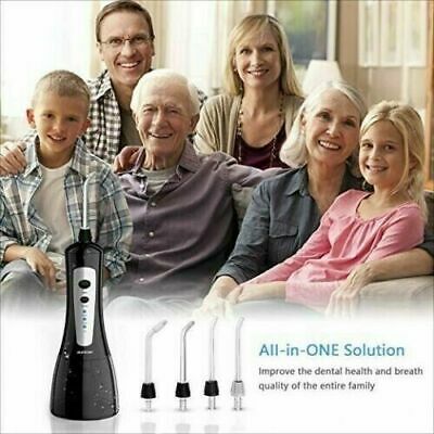 Ailifefort Water Flosser Cordless Rechargeable Portable Dental Oral Irrigator