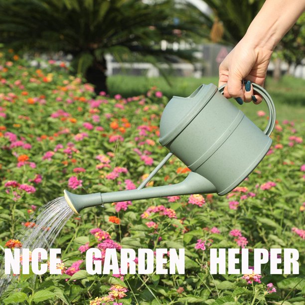 Outdoor Watering cans for Garden Plants 1.6L with Long Spout Removable Shower Head Small Watering Pot