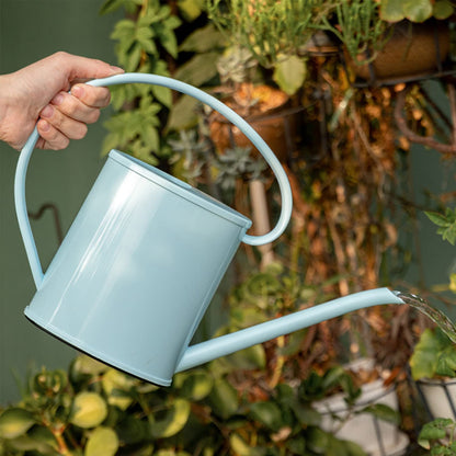 LEDREVN Small Watering can for Indoor Plants with Curved Handle 1.2L 40oz 1/3 Gallon Suitable for Home and Garden