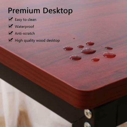 Home Office Desk Computer Desk w/ Storage Easy to Assemble Sturdy Writing Desk