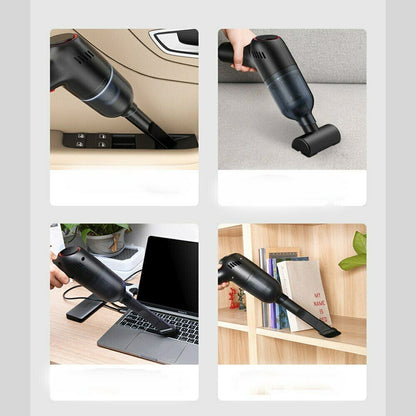 Powerful Car Vacuum Cleaner, Portable Wet&Dry Handheld strong Suction Car white
