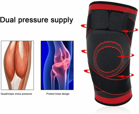 Knee Braces for Men Women Knee Support Non-Slip Knee Compression Sleeves
