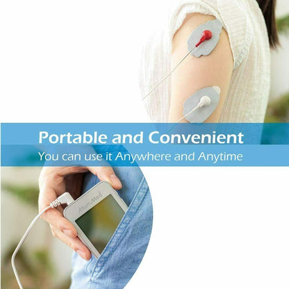 Muscle Stimulator and Rechargeable Touch Screen TENS Machine Pulse Massager