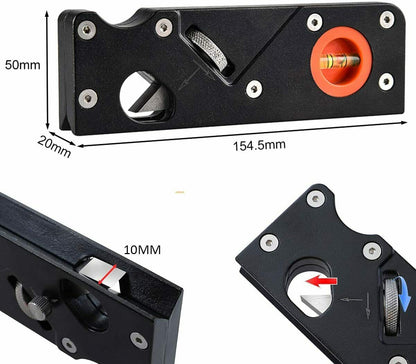 Chamfer Plane Woodworking Edge Corner Trimming Block Planer DIY Manual Wood Tool
