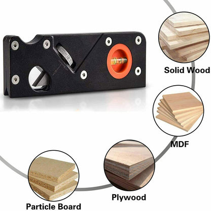 Chamfer Plane Woodworking Edge Corner Trimming Block Planer DIY Manual Wood Tool