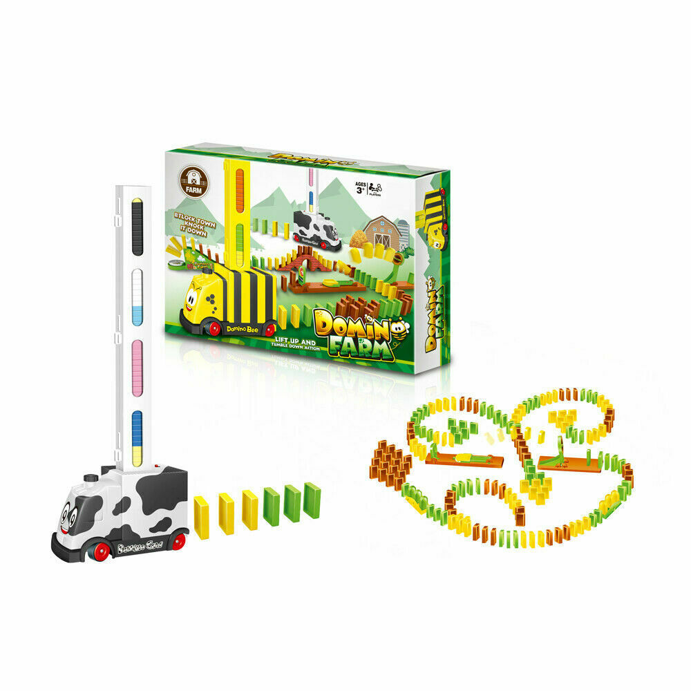 Domino Farm - Domino Trains able to Turn top-Loader Domino Truck Christmas Gift