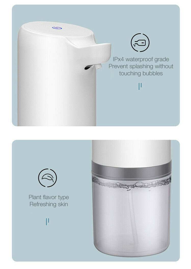 Automatic soap dispenser intelligent non-contact foam washing machine IPX4 400ml