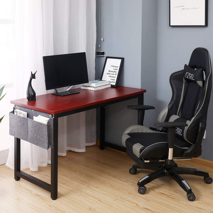 Home Office Desk Computer Desk w/ Storage Easy to Assemble Sturdy Writing Desk