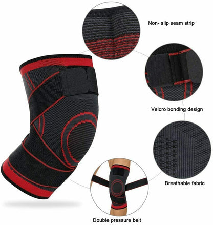 Rodilleras para hombres, mujeres, rodilleras, rodilleras antideslizantes, mangas de compresión