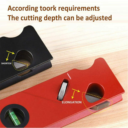 Chamfer Plane Woodworking Edge Corner Trimming Block Planer DIY Manual Wood Tool