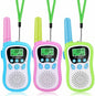 Walkie Talkies para niños, paquete de 3, Fuzaws 22 canales con clip para cinturón, rango de 3 KM