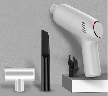 Powerful Car Vacuum Cleaner, Portable Wet&Dry Handheld strong Suction Car white