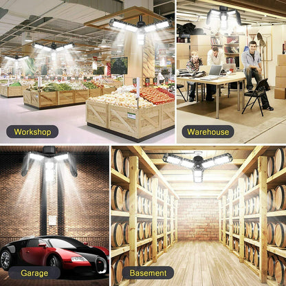 Garage lights LED garage lights E26 / E27 garage lights, ceiling led workshop