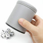 Felt Lined Professional Dice Cup - with 6 Dice Quiet for Yahtzee Game