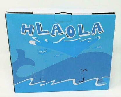 HLAOLA Splash Pool Pad Play Mat Sprinkler for Kids 67” Inflatable Ocean Theme